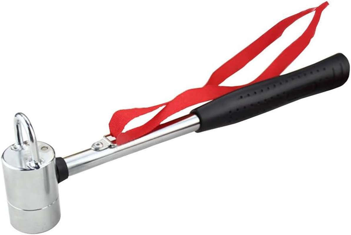 NUZAMAS New Outdoor Camping Hammer Mallet Puller for Tent Pegs Stakes 30Cm with Holding Strap