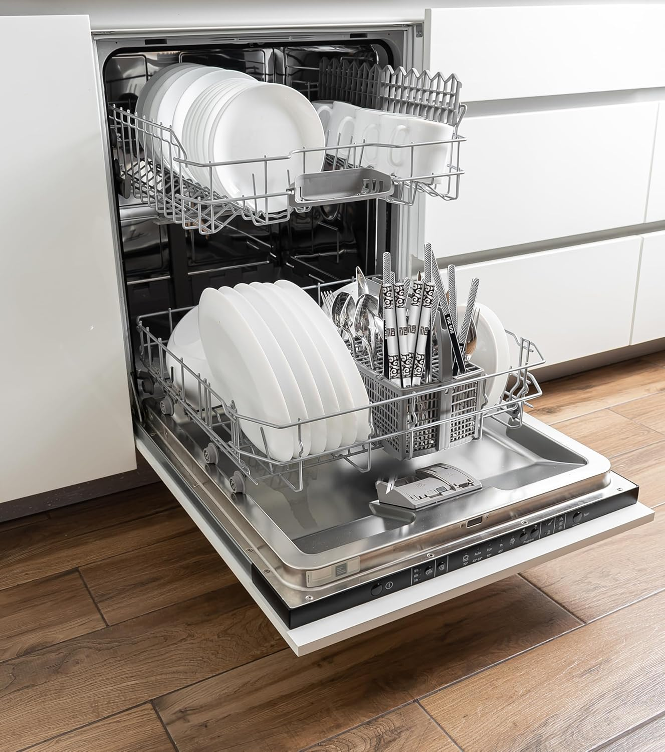 Metal Chopsticks Reusable 10 Pairs Stainless Steel Chopsticks Dishwasher Safe Square Lightweight Non-Slip Chop Sticks Gift Set (Silver)