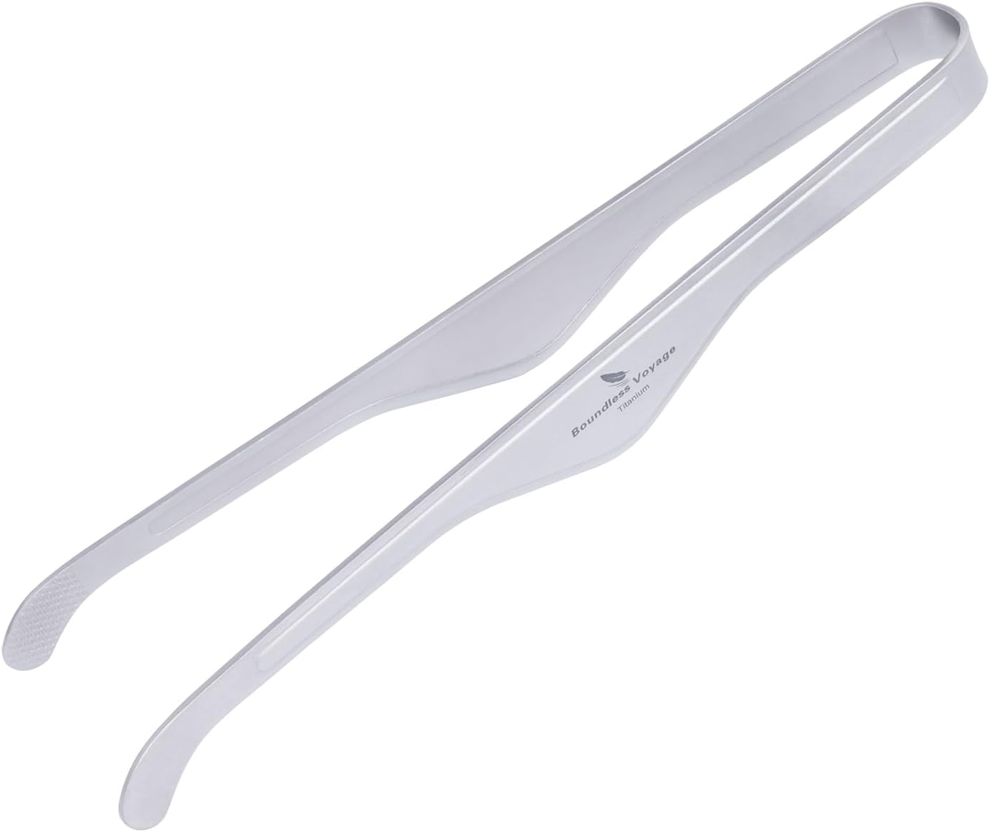 Boundless Voyage Titanium Tea Clip Multipurpose Anti-Scalding Tong Tweezers for Kitchen Food Kongfu Cup Buffet Salad Steak BBQ image number 5