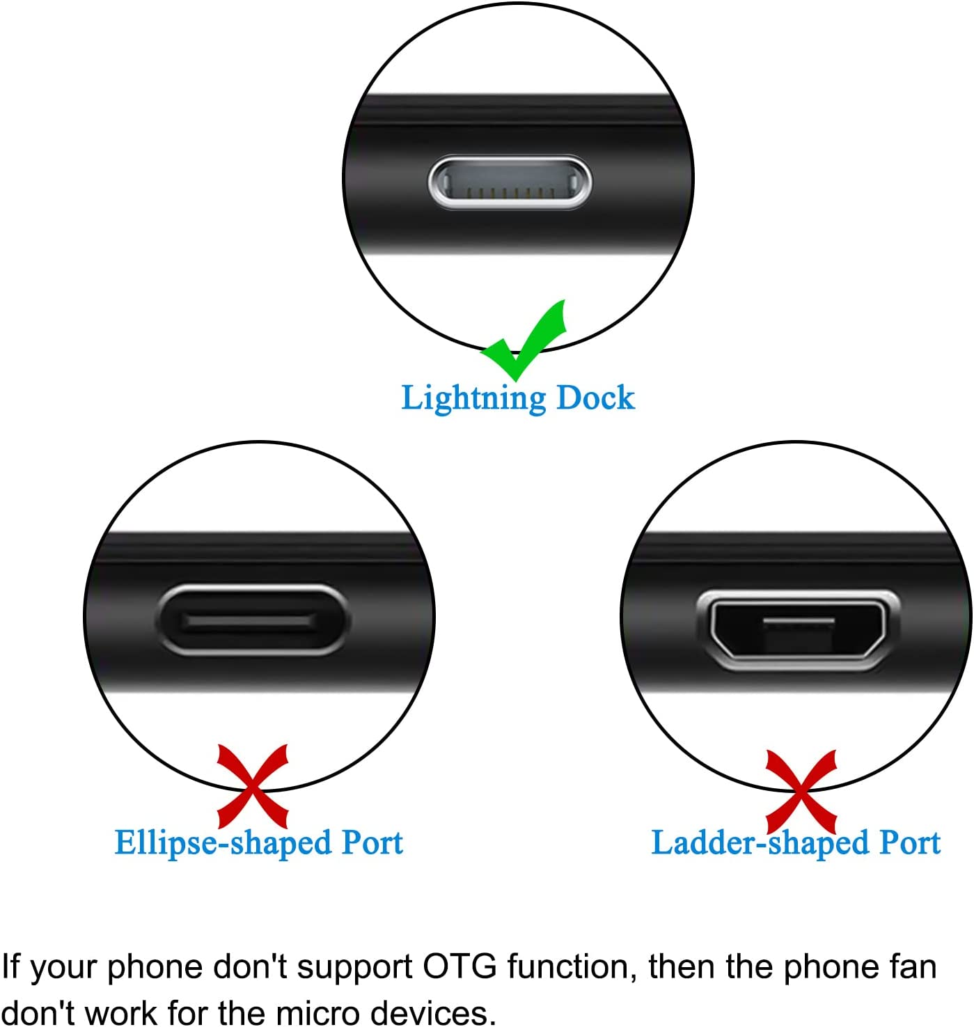 3 Pack Portable Cell Phone Fan Mini Fan Compatible with Iphone 14/14Pro Max/13/13 Pro Max/12/12 Pro Max/11/11 Pro/11 Pro Max/X/Xs/Xr image number 4