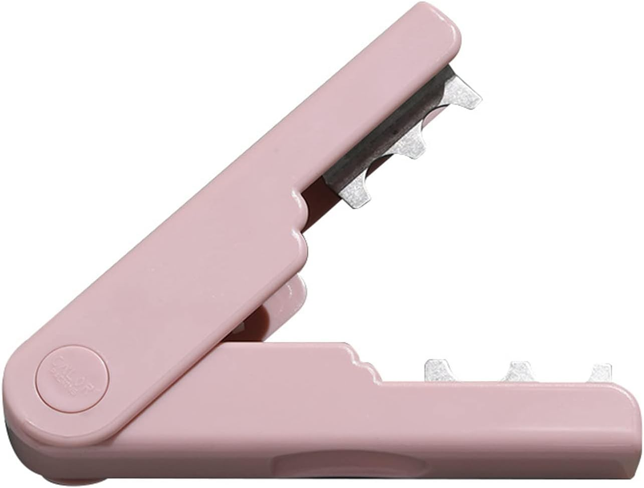 TEONEI Rose Thorn Stripper Tool,Rose Thorn Remover,Leaf Thorn Stripper Tool,Flower Stem Cutter(Pink) image number 2