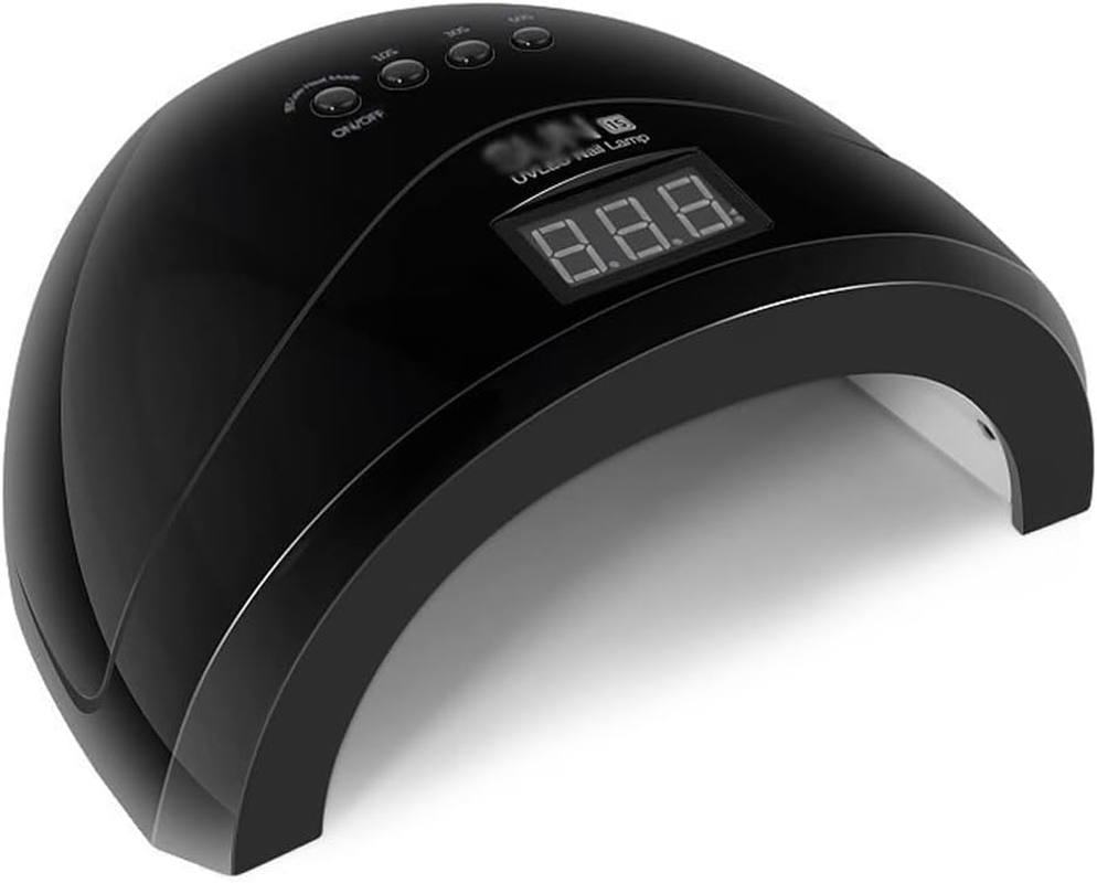 Nail Dryer Nail Tools Uv Led Nail Lamp 48W with 3 Timer Settings Auto Sensor Professional Gel Polish Light Curing Lamp Home Use Black Nail Lamp image number 1