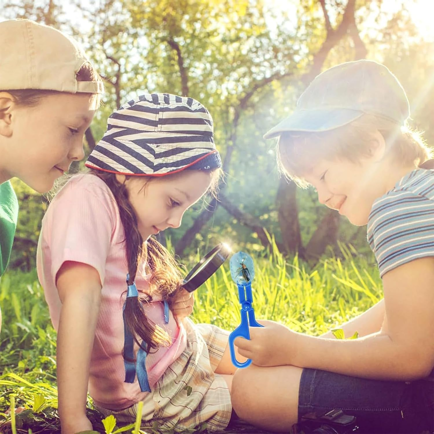 Cozioz 3-Pack Reptile Feeding Clamp & Poop Scoop &ndash; Plastic Feeding and Cleaning Tools for Tortoise, Lizard, Frog, Spider, and Other Small Animals image number 3