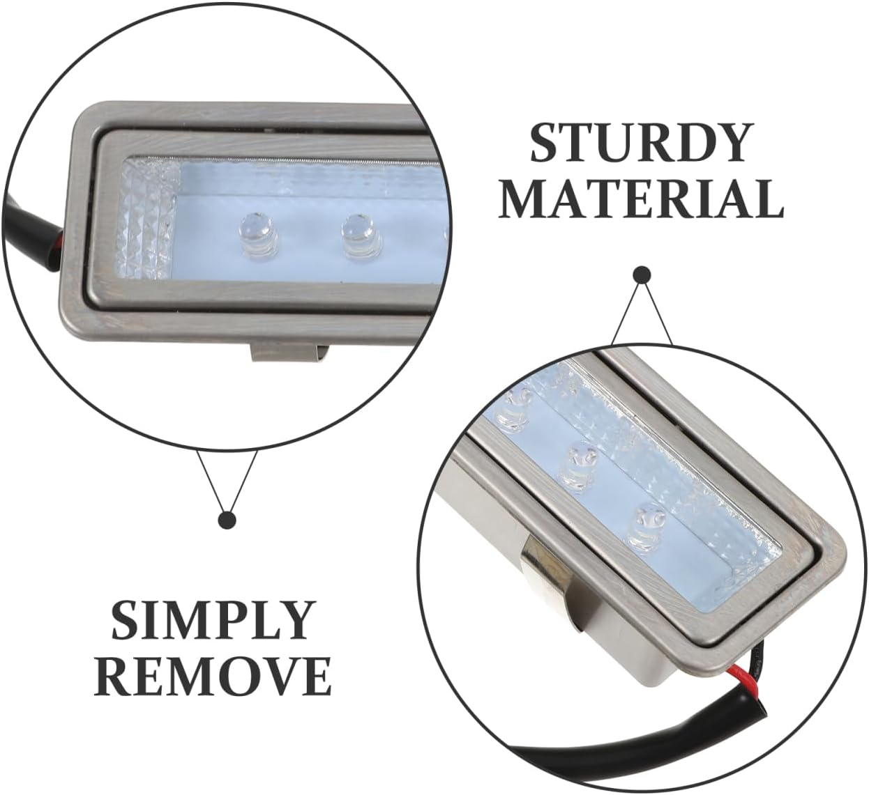 Toddmomy LED Replacement Bulb for Cooker Hood Energy-Saving LED Lamp Easy to Install Compatible with Standard Kitchen Hoods Warm White Light for Kitchen Lighting image number 5