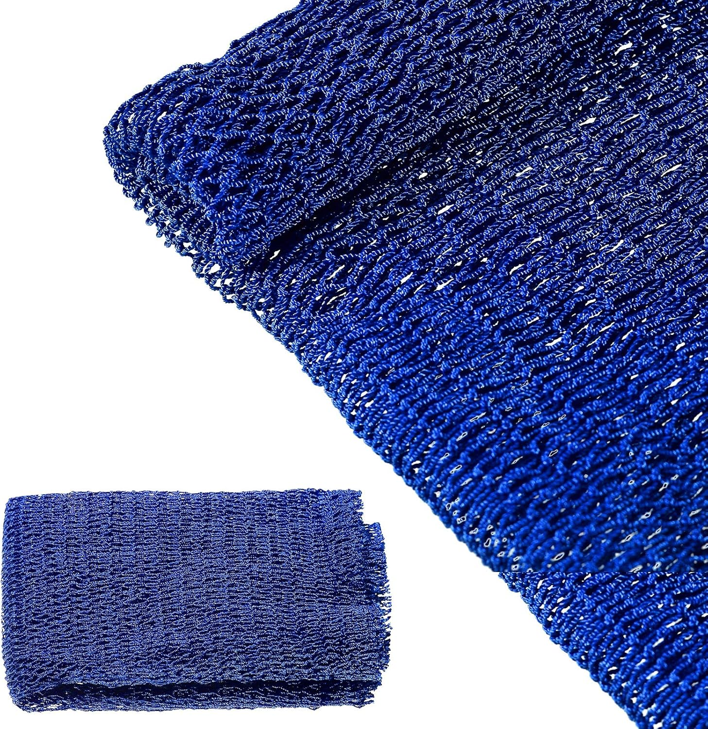 Geiserailie African Net Sponge Long Bathing Net Shower Body Scrubber Back Scrubber Skin Smoother Bathing Sponge for Daily Use or Stocking Stuffer(Black)