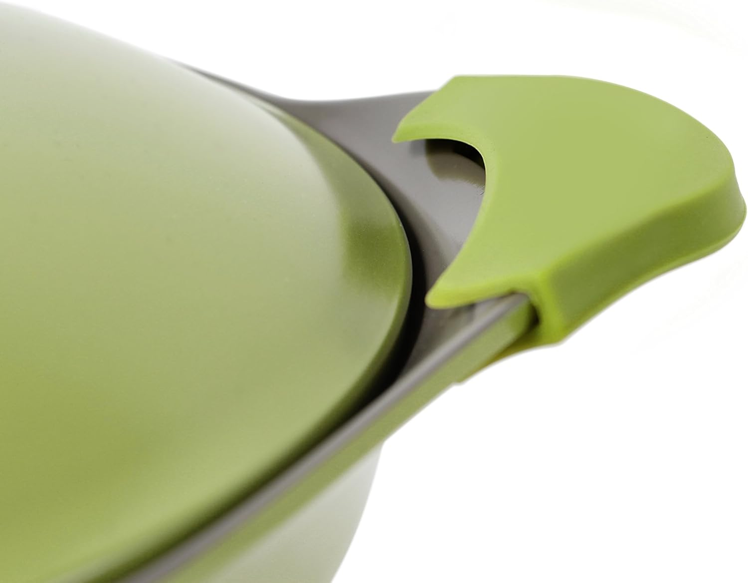 Neoflam Eela Low Stockpot Olive Green, 2.5 Qt image number 2