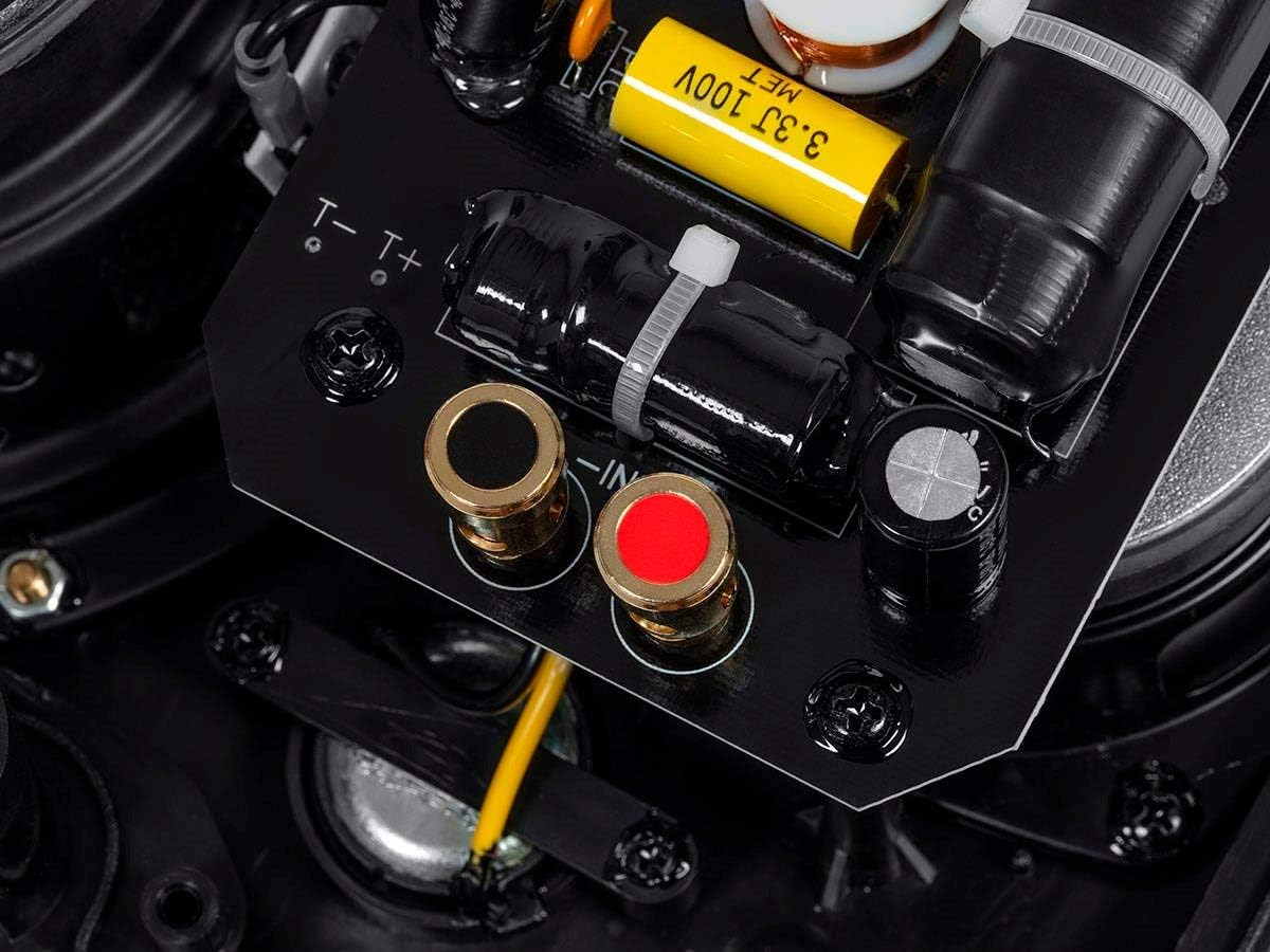 Monoprice 3-Way Carbon Fiber In-Wall Speakers - 6.5 Inch (Pair) with Magnetic Grille - Alpha Series image number 5