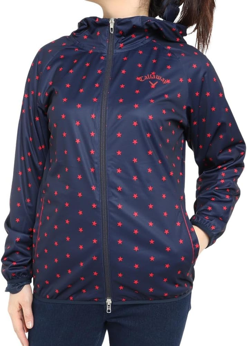 [キャロウェイ] レディース フルジップブルゾン (スターストレッチ:高ストレッチ・撥水性・防風性・透湿性) / アウター ゴルフ / C22215200