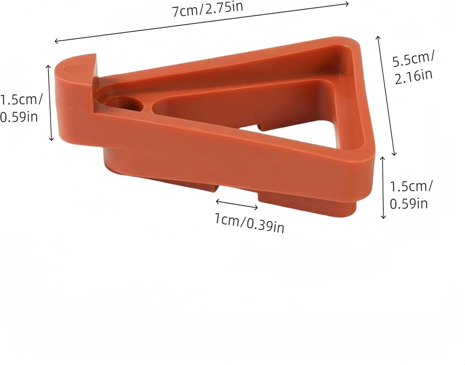 16 Pcs Plant Pot Risers Brick,Triangle Flower Pot Feet Holders,Triangle Flower Pot Rack Holder Pot for Outdoor Planters Indoor Garden Plants Breathable Ventilated Moisture ﻿ image number 5