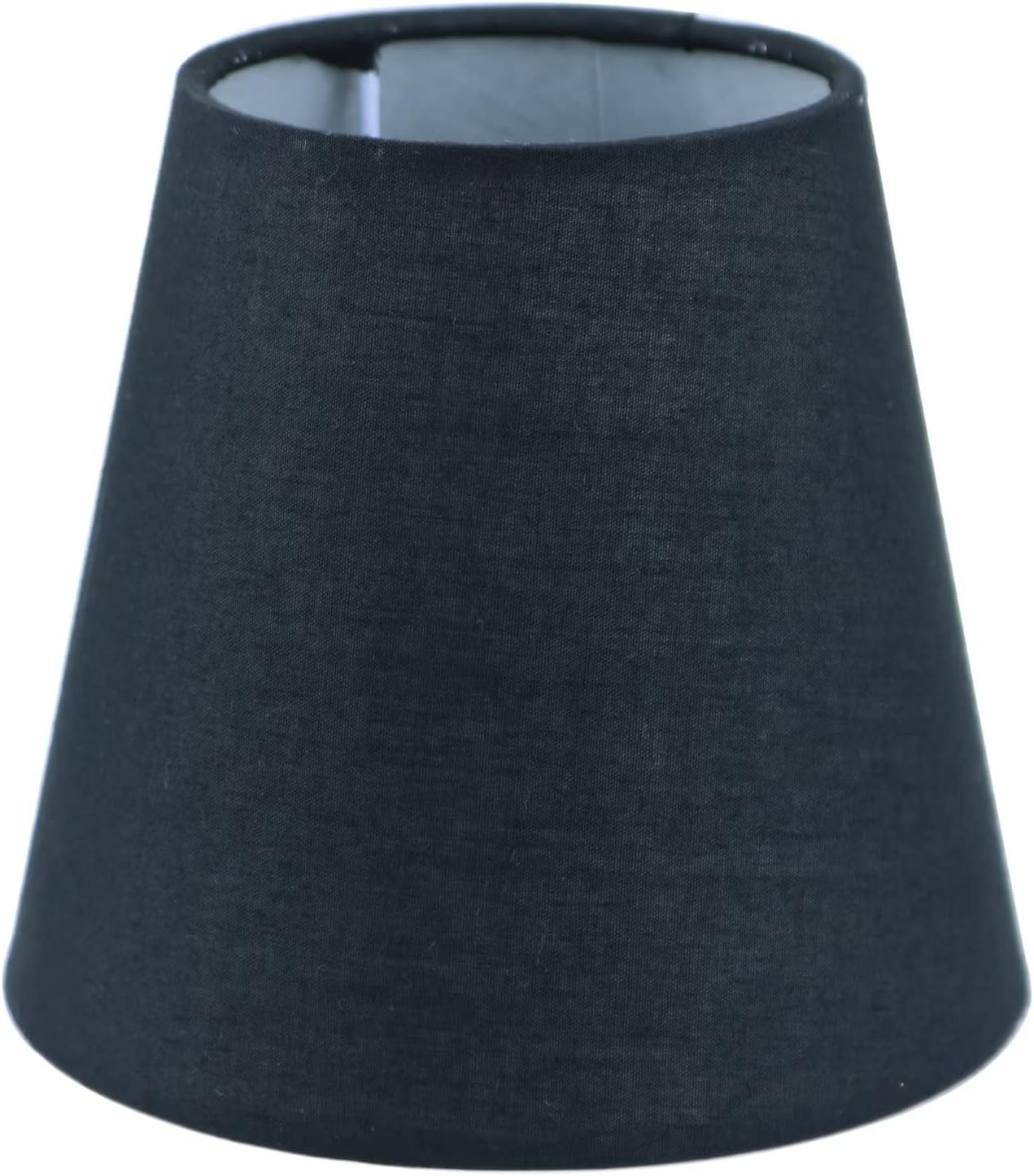 Sinta Fabric Lampshade &Oslash;5.5/14Cm Small Light Shade for E14/E27 Chandelier, Upright Wall Lamp, Table Lamp, Candle Light, White