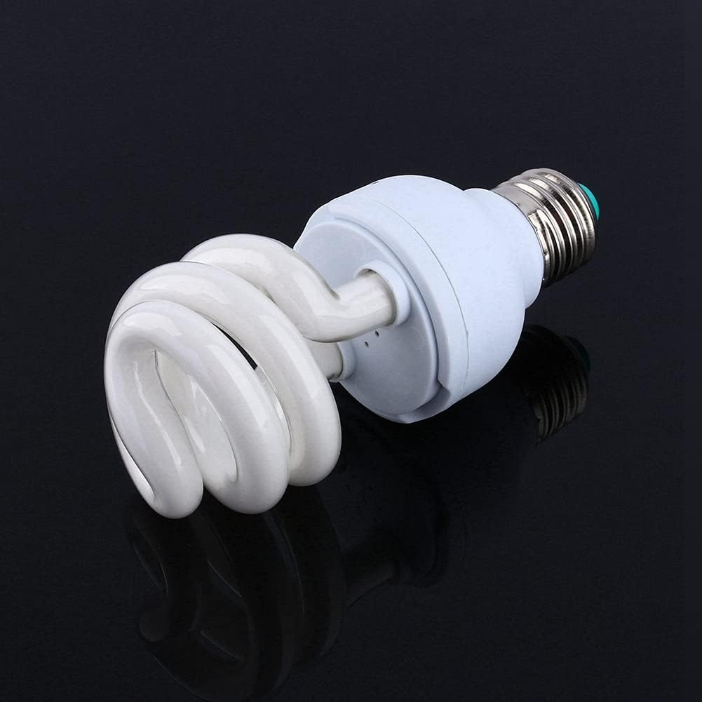 13W UVB 5.0 E27 Base Energy Saving Tortoise Snake Reptile Light Bulb UV Lamp for Reptile Terrariums image number 5