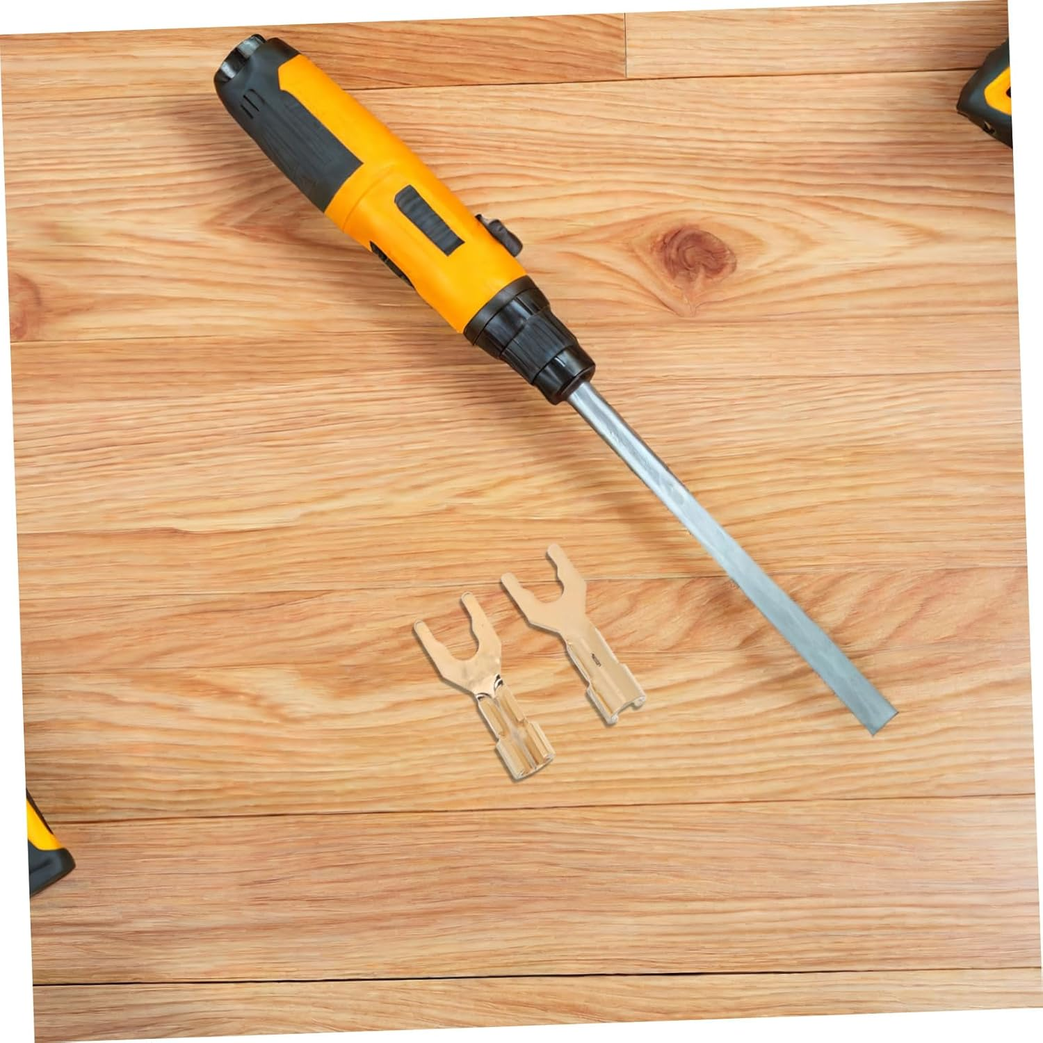 CHICAMPERA 2Pcs Plated Speaker Wire Connectors Hifi Banana Plugs Y Spade Audio Adapter for Home Theater Professional with Easy Installation and Precision Design image number 5