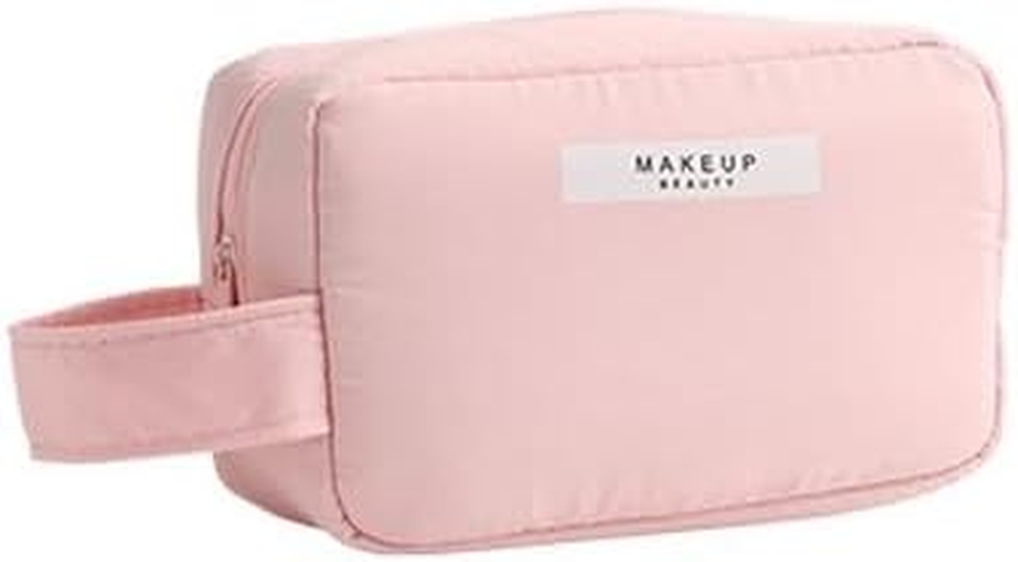 Travel Cosmetic Storage Makeup Bag Toiletry Wash Organizer Waterproof Portable, Durable PU Material