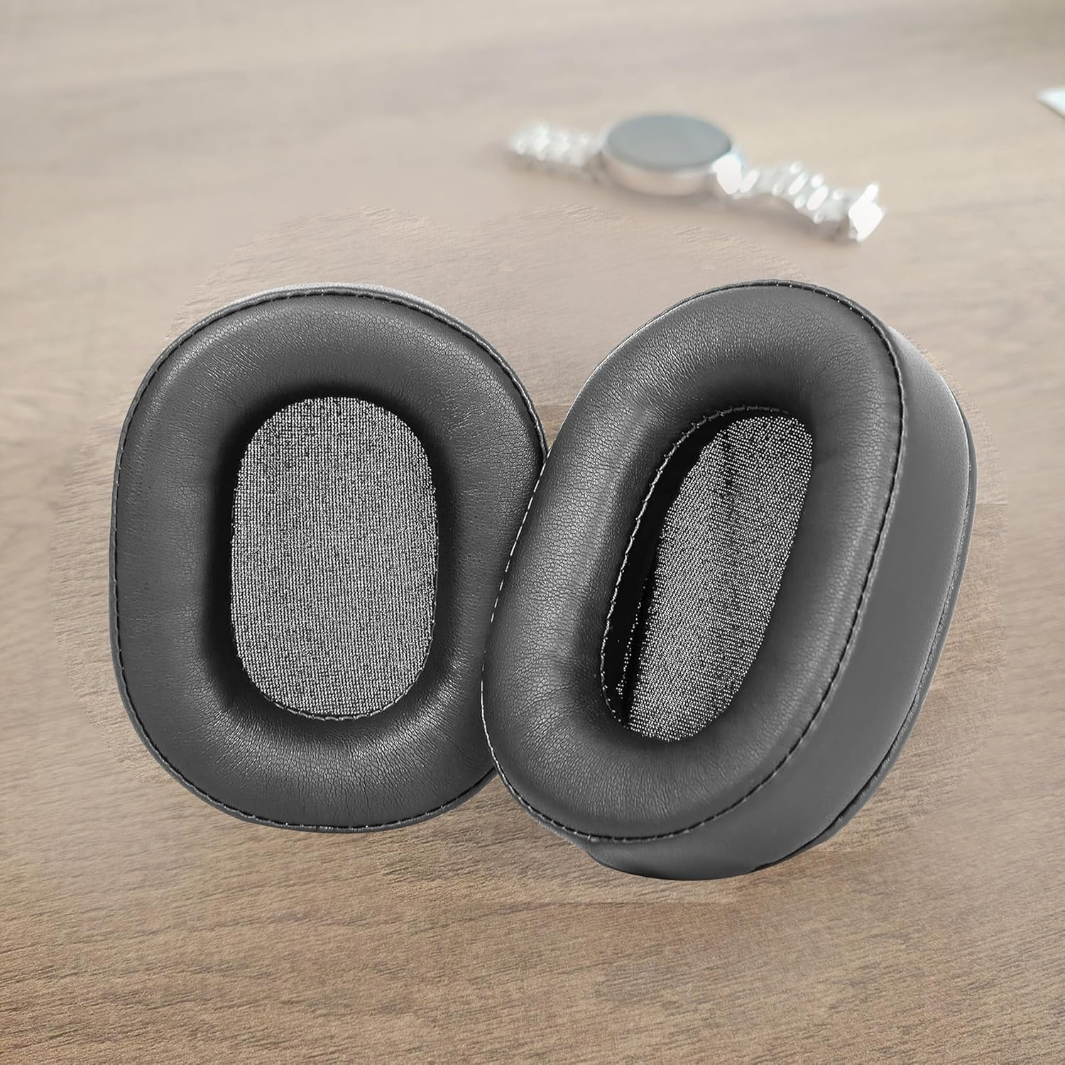 Dowitech Breathable & Durable Replacement Ear Pads Compatible with House of Marley Positive Vibration XL ANC Wireless Headphones Ear Pads with Mesh Fabric and Memory Foam image number 2