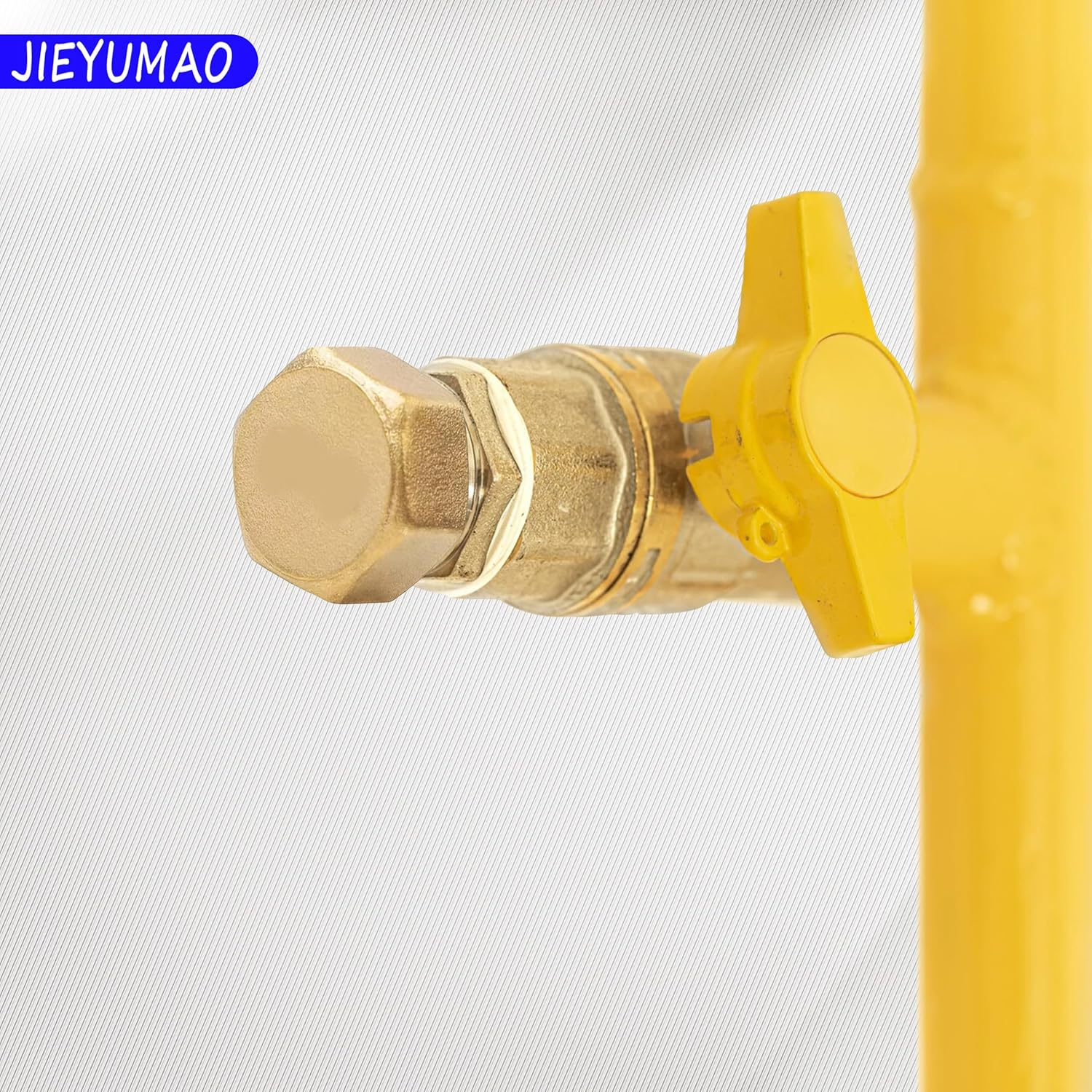 Garden Hose Cap, 4Pcs Brass Spigot Cap with Washers, 3/4 Inch 2 Styles Garden Hose End Caps with Tape, Outdoor Faucet Caps Brass Gardens Hoses Plug for Outdoor Faucet Replacement image number 5