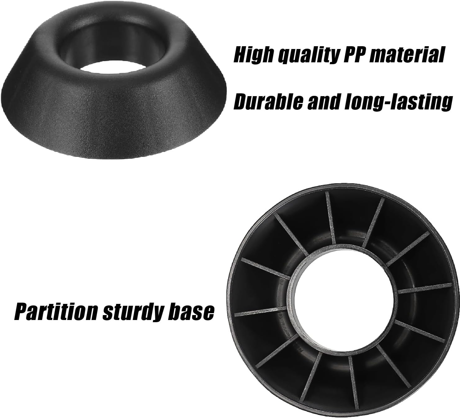 Wzenclave Football Basketball Holder, Ball Support, Basketball Accessories, Football Base, Bowling Ball Holder Stand, Plastic Ball Display Stand Memorabilia Ball Pedestal, round Display Easel Stands image number 5