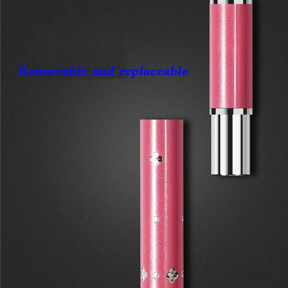 1 Piece Embossing Stylus Set with 5 Pieces Replacement Head Diamond Crystal Dotting Fountain Pen Tracing Dotting Tool Stylus Embossing Tools for Paper Art Dotting Tools for Nail Art (Pink) image number 5