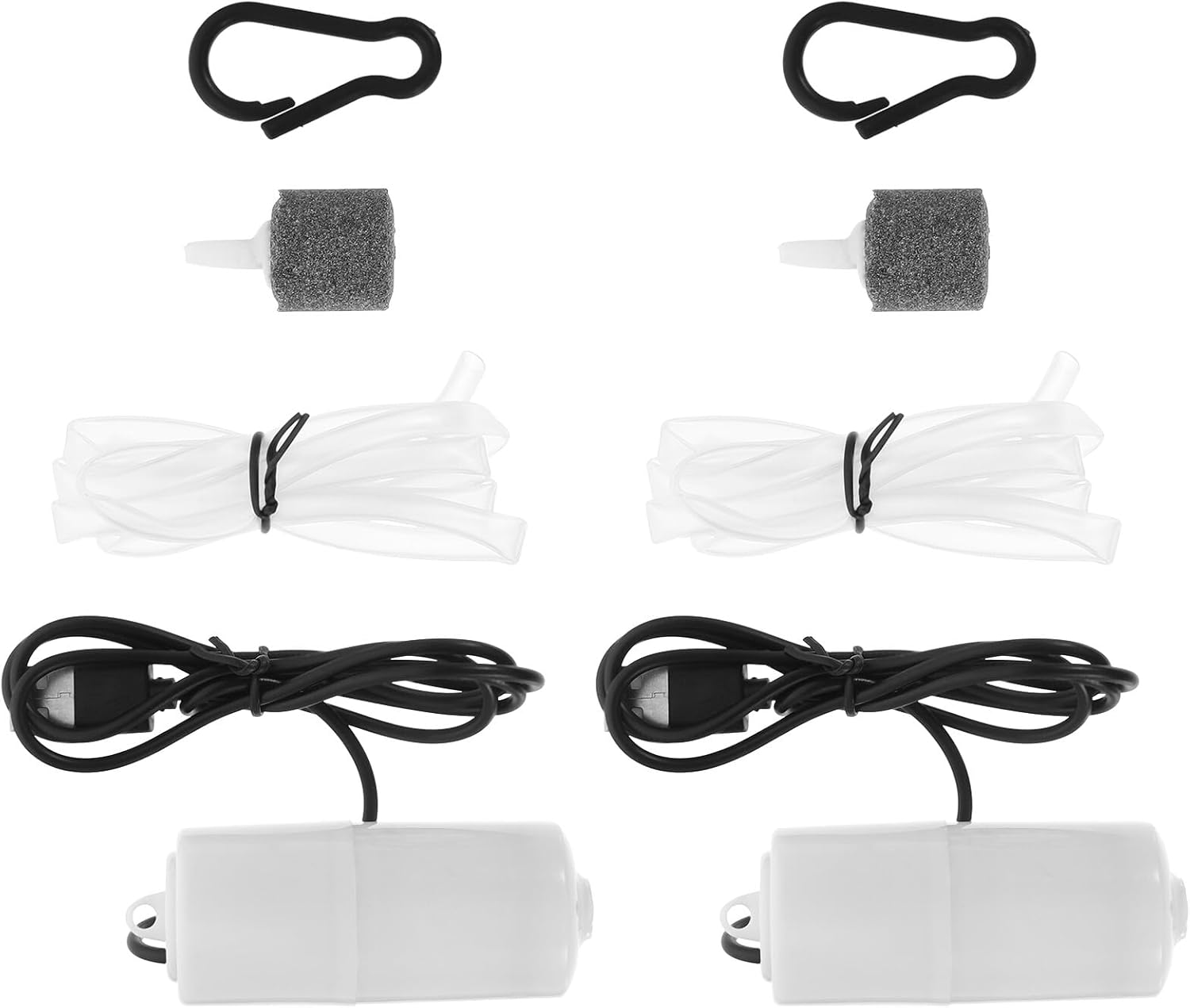 COHEALI 2 Sets Rechargeable Small Aquarium Air Pump USB Silent Oxygen-Increasing Air Pumps for Fish Tanks and Practical Aerator for Ornamental Fish and Home Aquariums Random Color image number 4
