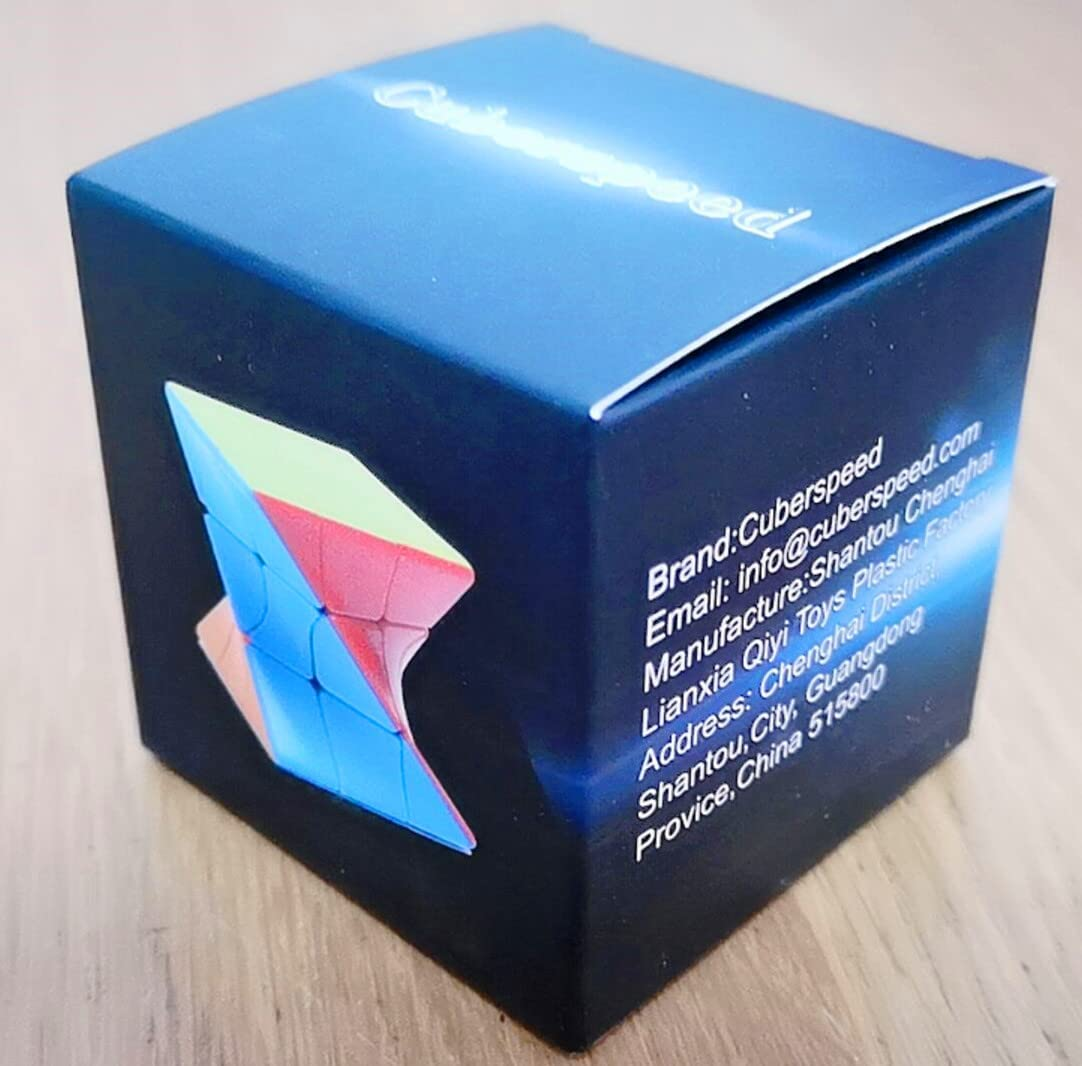 Cuberspeed Twist 3X3 Stickerelss Speed Cube image number 1