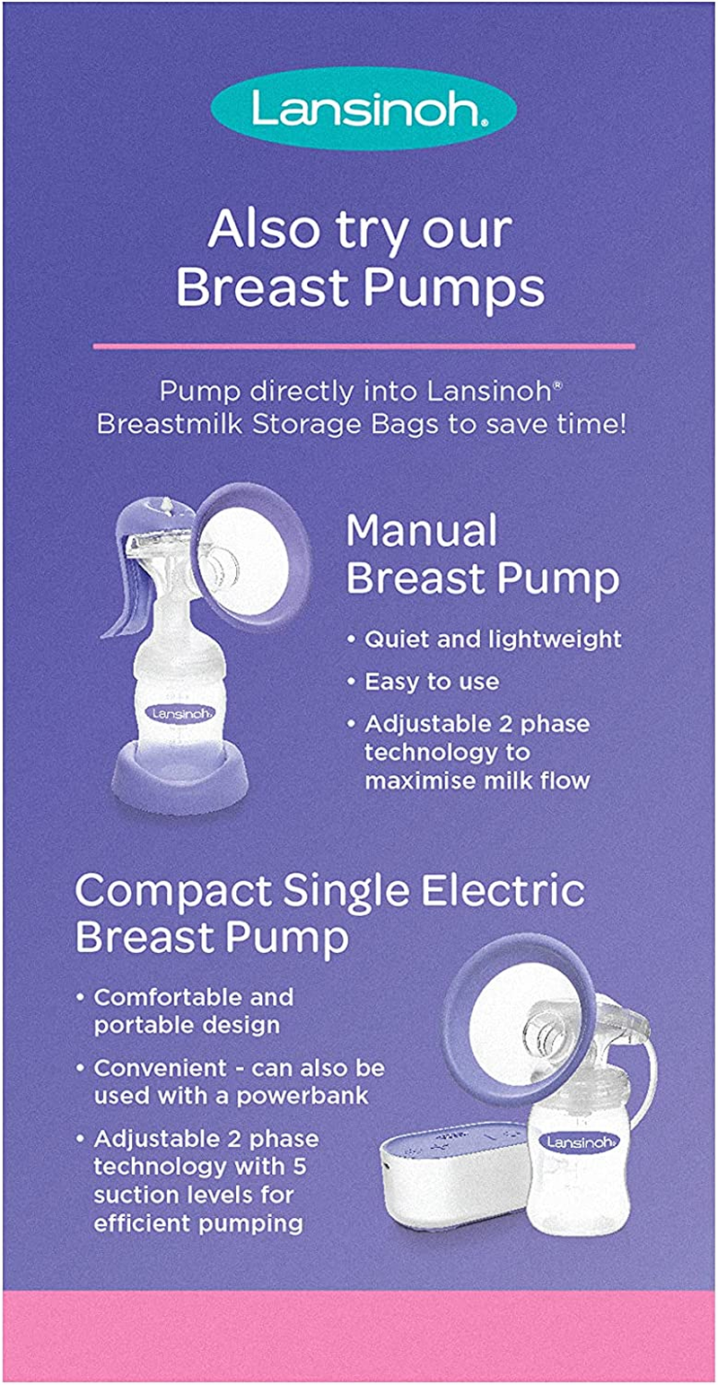 Lansinoh Ultra Thin, Stay Dry Nursing Pads, 24 Count image number 1