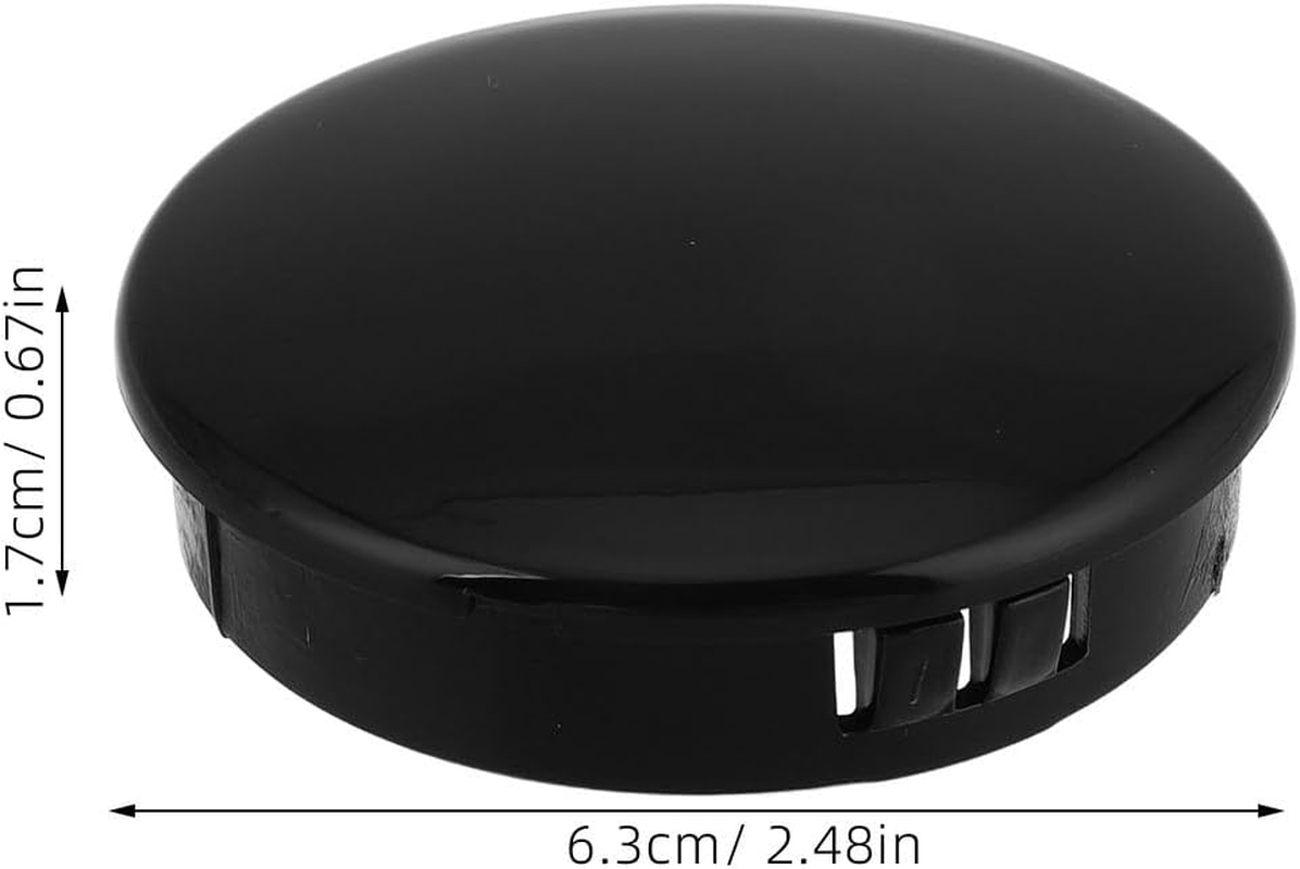 Alasum Boat Steering Wheel Center Cap 2.5 Inch Pc Material Axle Cover Marine Hardware for Yacht Steering Wheel Protection Easy Installation