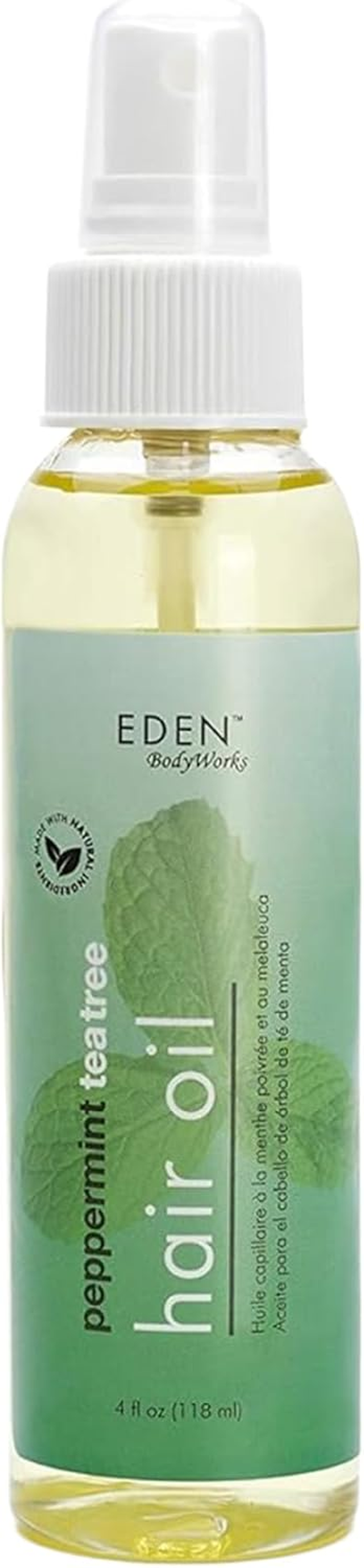 EDEN Bodyworks Peppermint Tea Tree Hair Oil, 4Oz