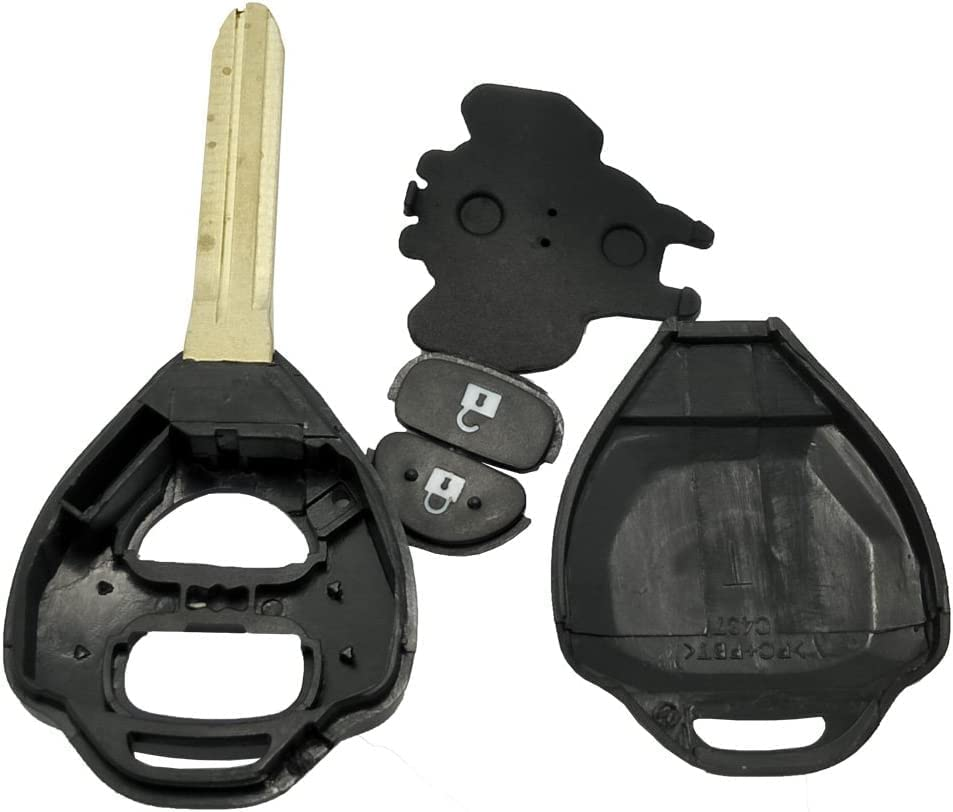 Tavice Key Shell Compatible with Toyota Rav4 Corolla Camry Prado 2 Button Remote image number 4