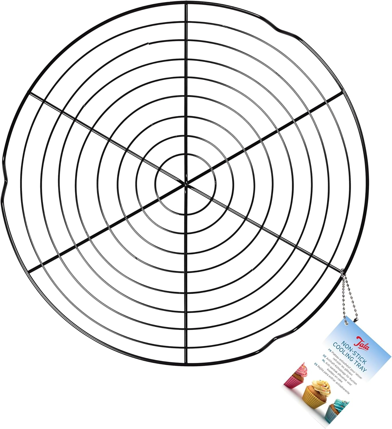 Tala 10A10261 Cake Cooling Rack, Metal,30Cm Diameter image number 6