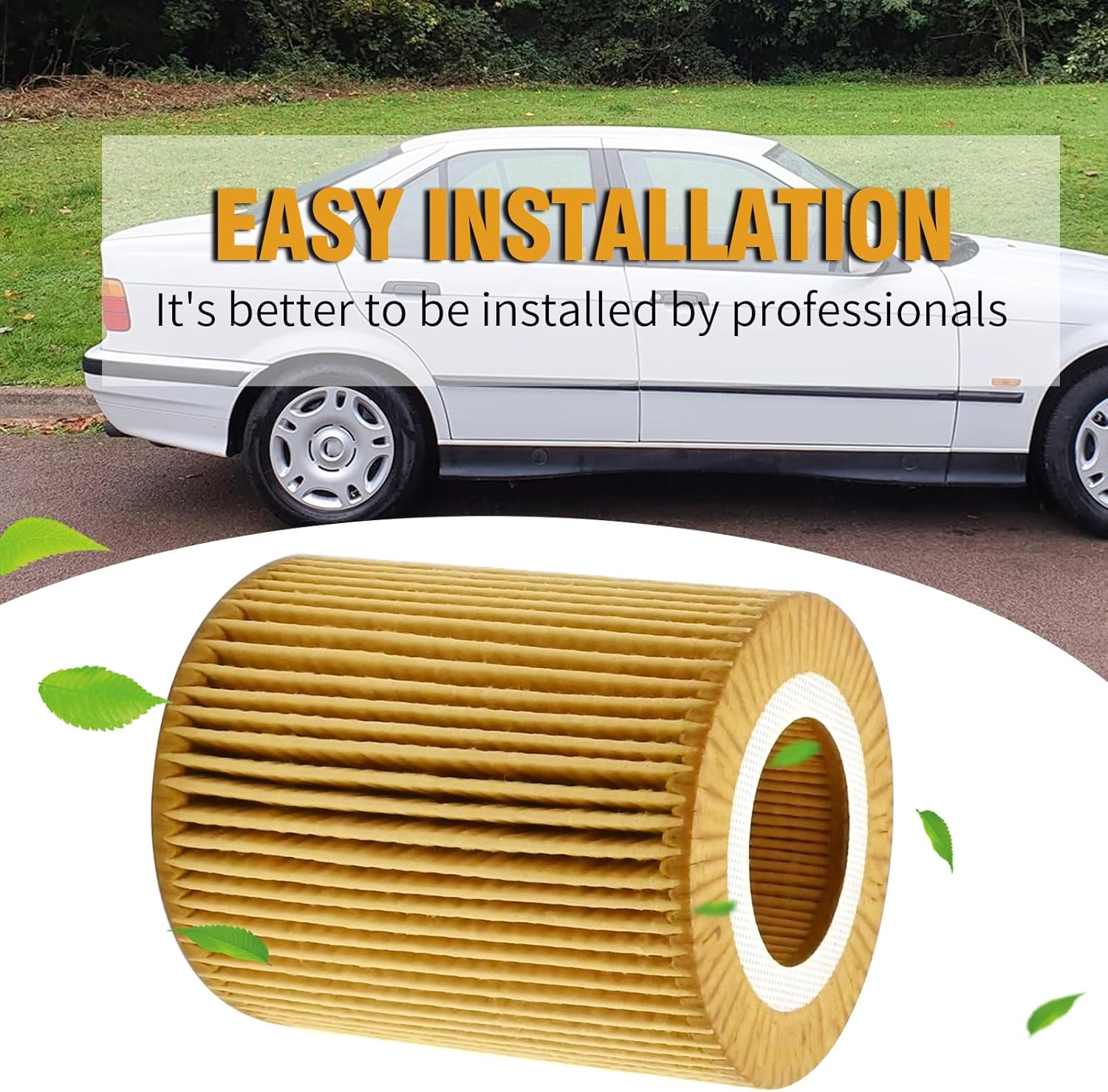 Laffoonparts 11421427908 Oil Filter Replacement for E36 323I Coupe 1992 1993 1994 1995 1996 1997 1998 1999, Replaces HU925/4X 11427512300 image number 3