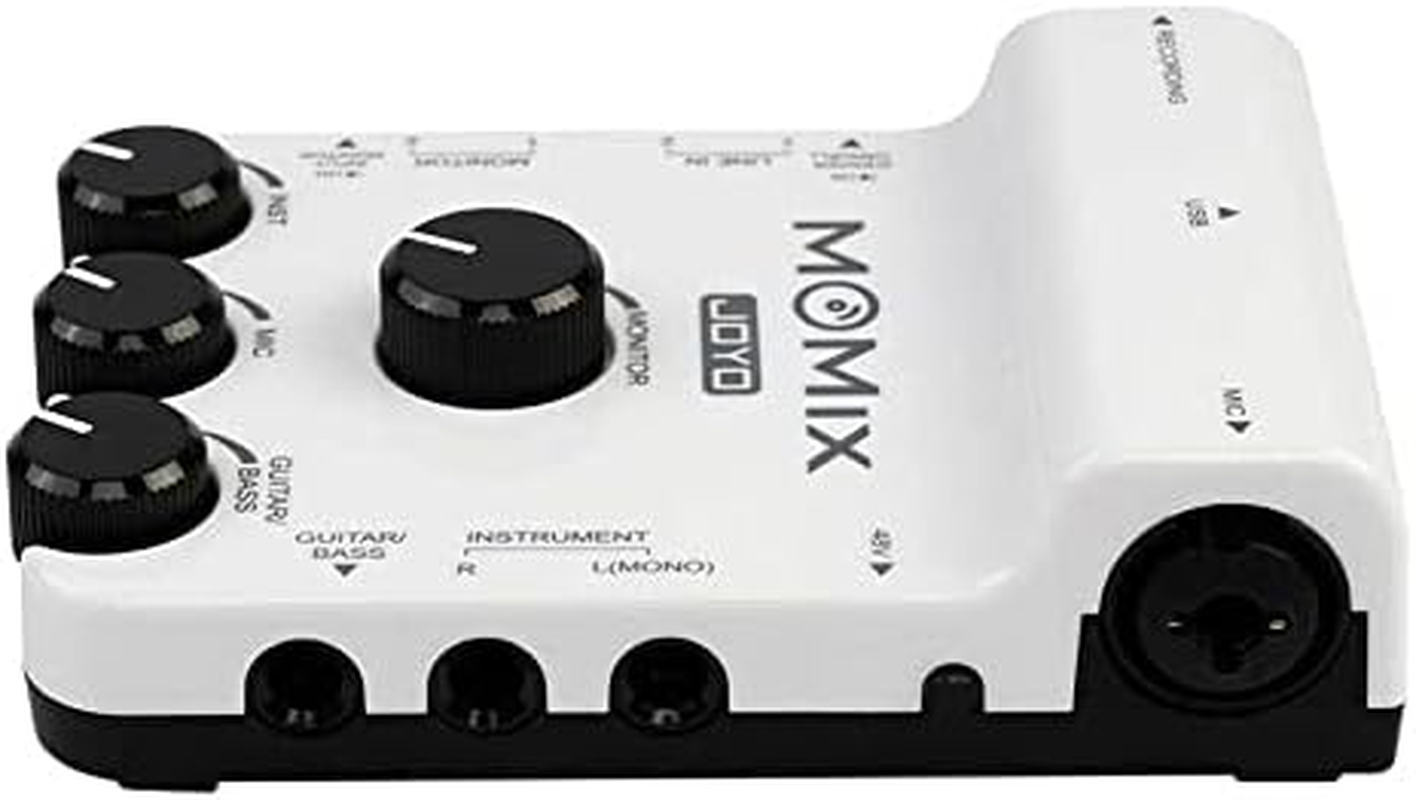 JOYO MOMIX Audio Interface Portable Mixer for Smartphones Tablets Live Streaming image number 2