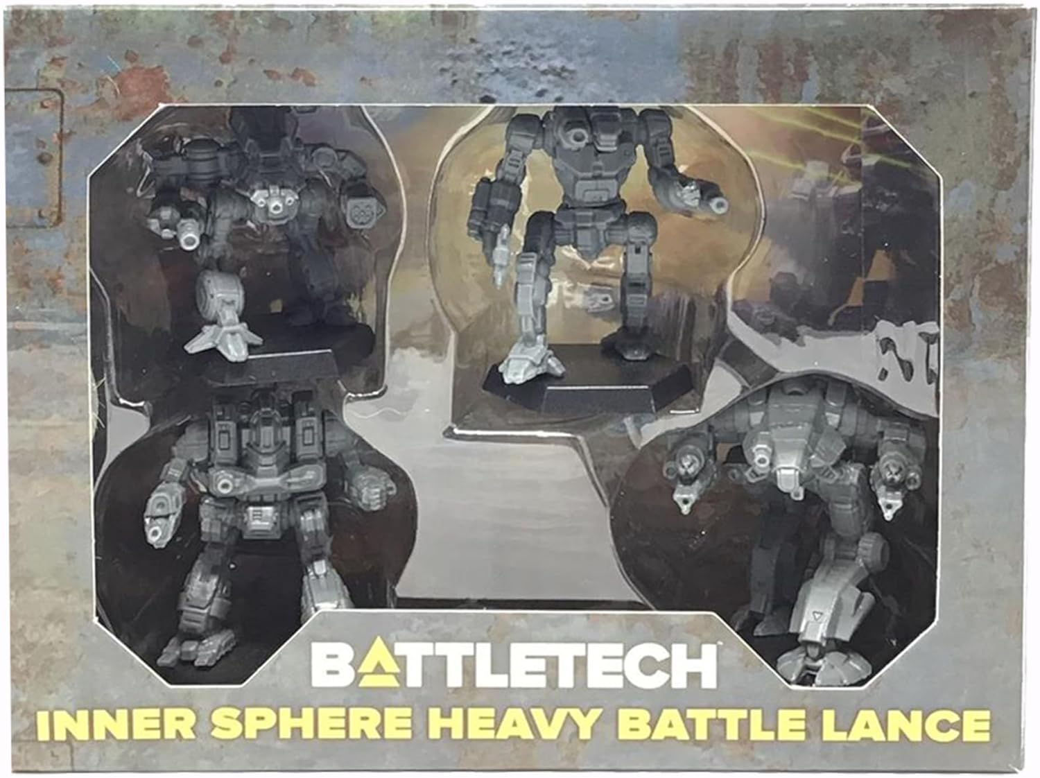 Catalyst Game Labs PSI Battletech Inner Sphere Heavy Battle Lance Miniature Toys image number 3