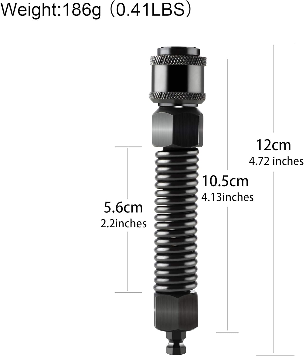 Hismith 4.13" Spring Extender for Hismith Premium Sex Machine with Kliclok System image number 4