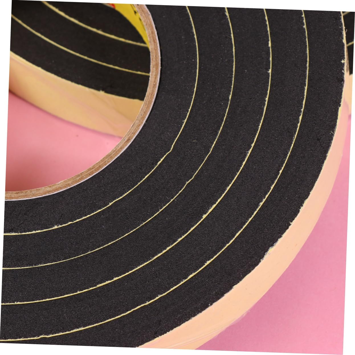 5Pcs Eva Sponge Tape Adhesive Sealing Strip Crash Tape for Indoor Outdoor Use Weatherproof Protection for Doors Trunks image number 1