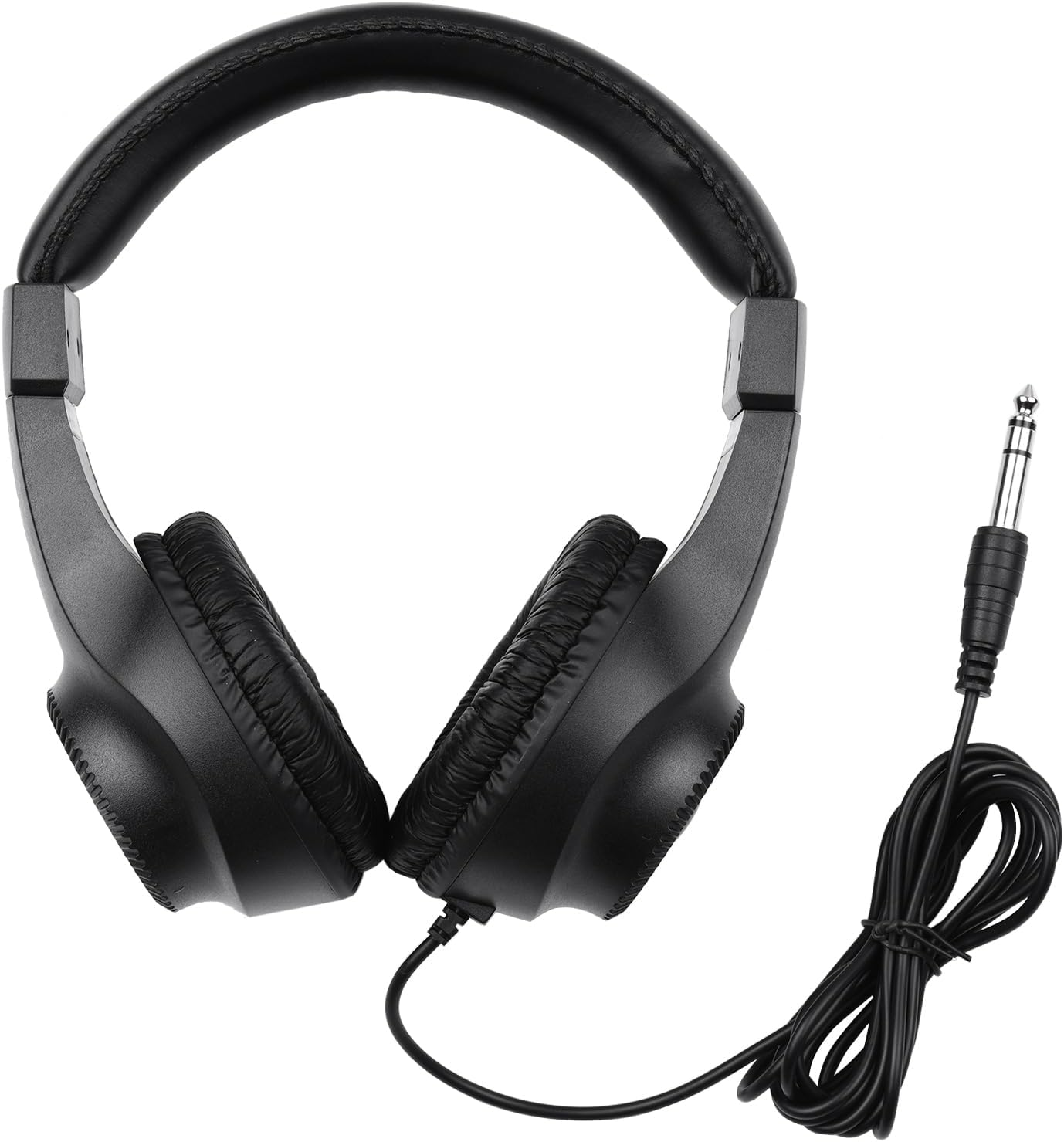 Mingzhe Wired Headset Self Adjusting Headband Stereo Monitoring Headphone for Electronic Musical Instruments Black image number 5