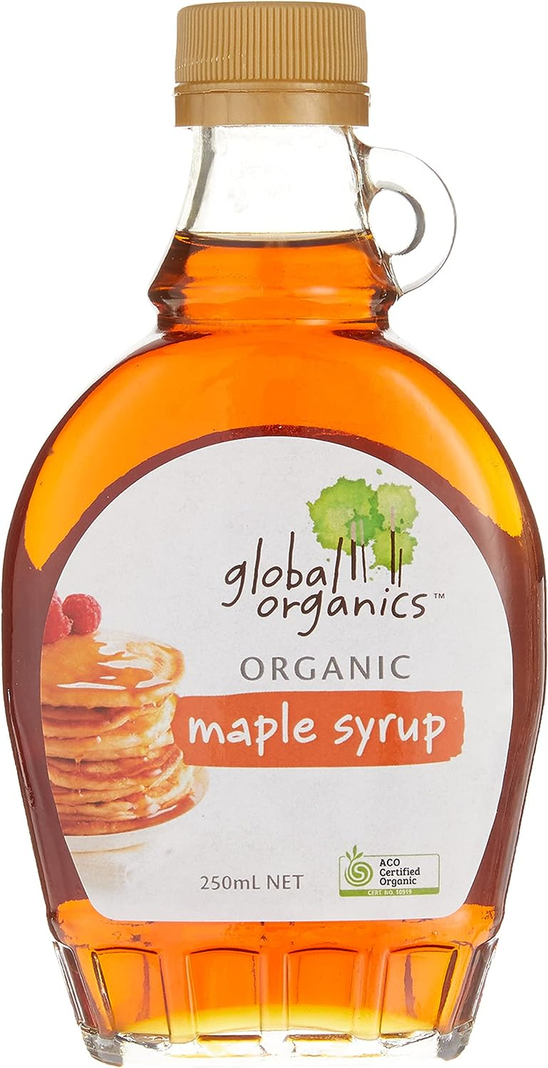 Global Organics Organic Maple Syrup 250 Ml
