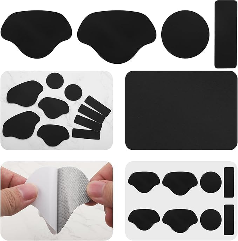 10Pcs Self-Adhesive Shoe Hole Repair Patches for Back of Shoes, Shoe Hole Repair Sneaker Hole Patch, Self-Adhesive Sneaker Heel Repair Patch image number 5