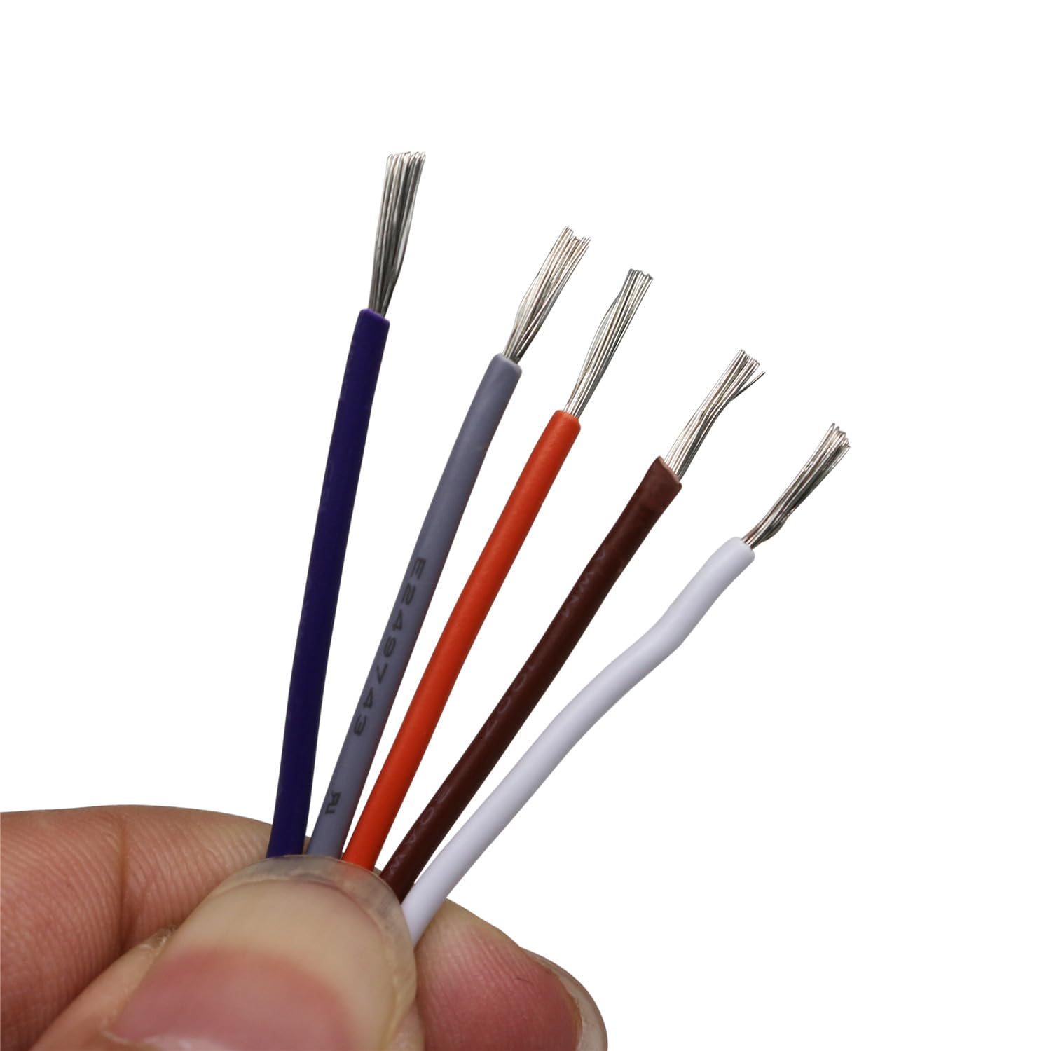 Strivedaytm 20 AWG Flexible 1007 Electric Wire - 20 Gauge Copper Hook up Cable, 300V Electronic Stranded Cable for DIY Box-2 image number 4