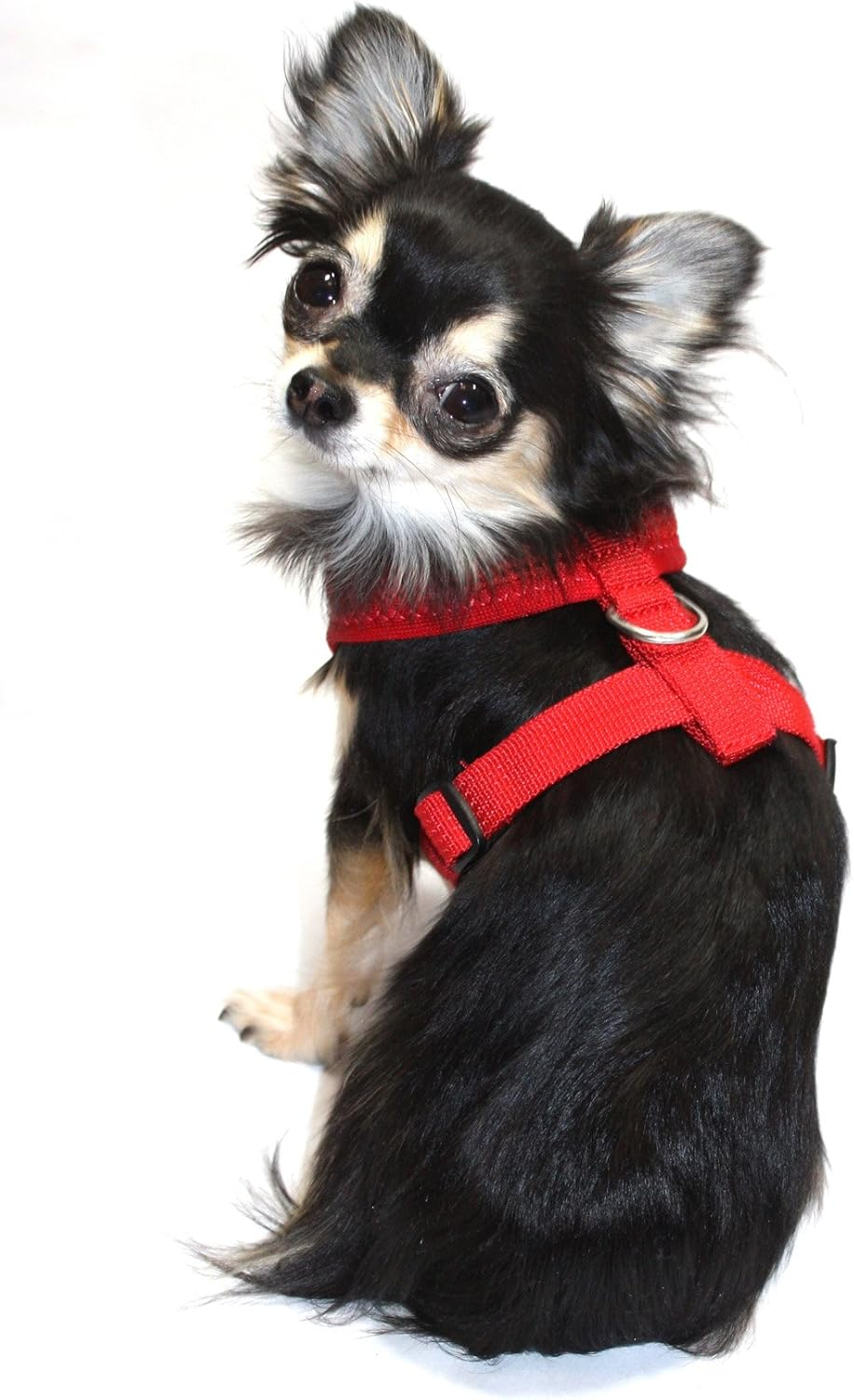 Hip Doggie HD-6PMHRD Ultra Comfort Harness Vest Dog Harness, XL, Red image number 2