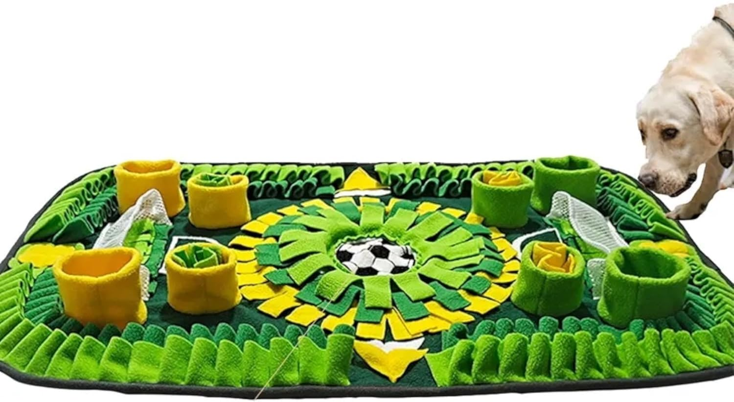 ROY Sniffing Rug for Dogs and Cats, Food Sniffing, Feeding Mat, Sniffing Mat, Dog Puppy Training Mat for Slow Feeding, Dog Game Training Mat - Intelligence Toy for Dogs