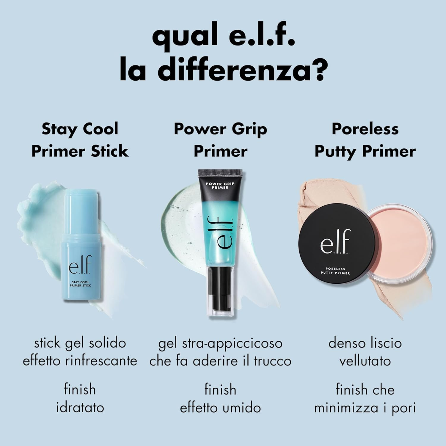 E.L.F. Stay Cool Primer Stick, Hydrating Gel Primer Preps Skin for Makeup, Imparts a Cooling Feel, Infused with Aloe Water, Vegan & Cruelty-Free image number 3