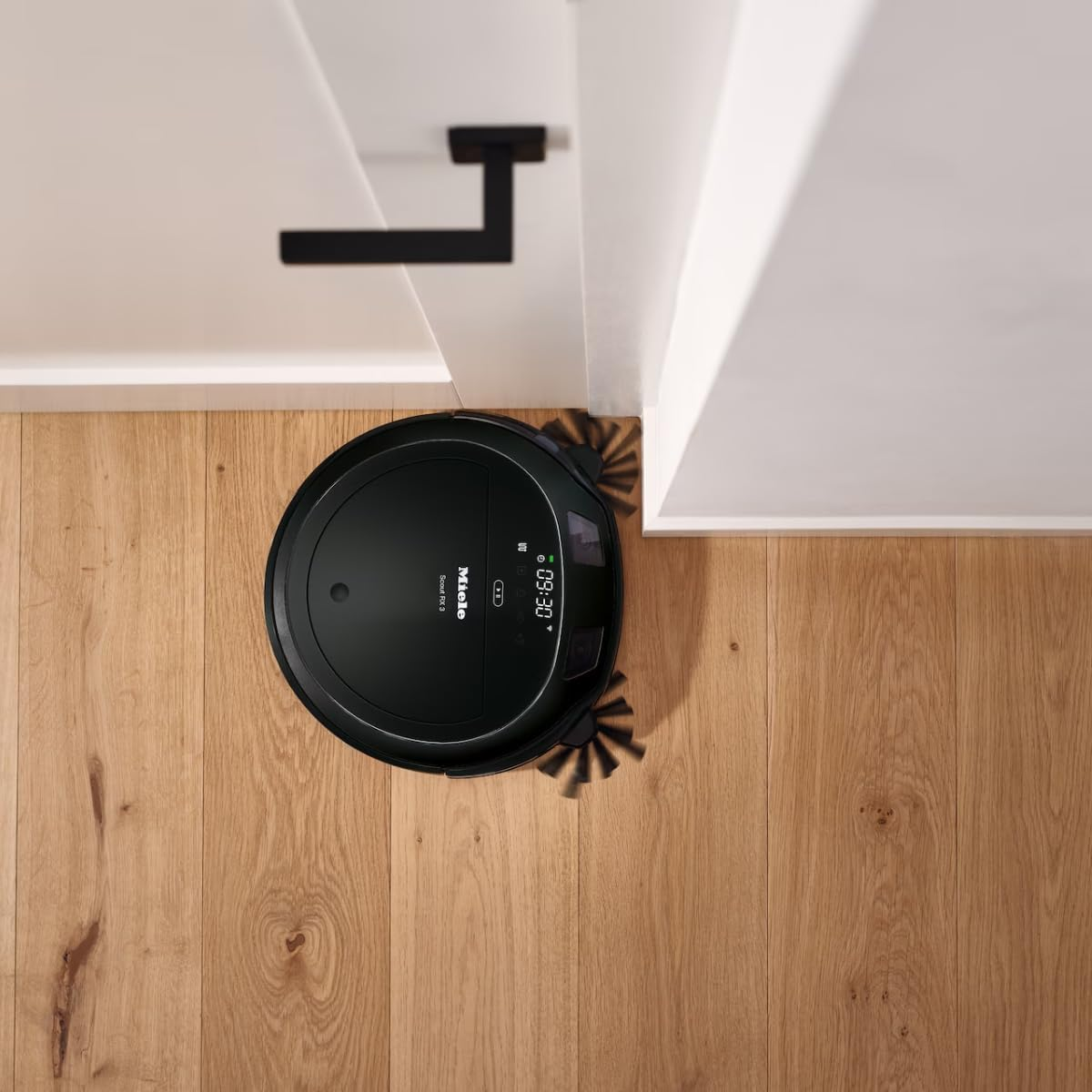 Miele Scout RX3 Robot Vacuum Cleaner, Slimline Robotic Vacuum with 3D Smart Navigation and Airclean plus Filter, Obsidian Black image number 5