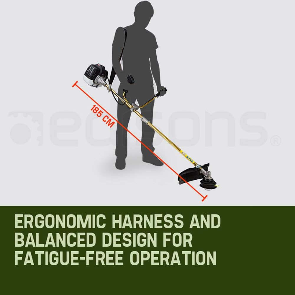 Baumr-Ag 65Cc Brushcutter Whipper Snipper Trimmer Brush Cutter Multi Pole Tool image number 2