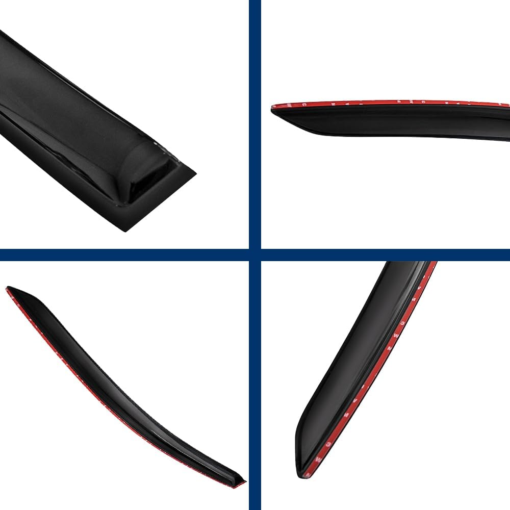 Maxpeedingrods Weathershields Weather Shields for Holden Commodore VE VF Sedan, Window Visors Sun Wind Deflectors Car Accessories, 4 Pcs image number 1