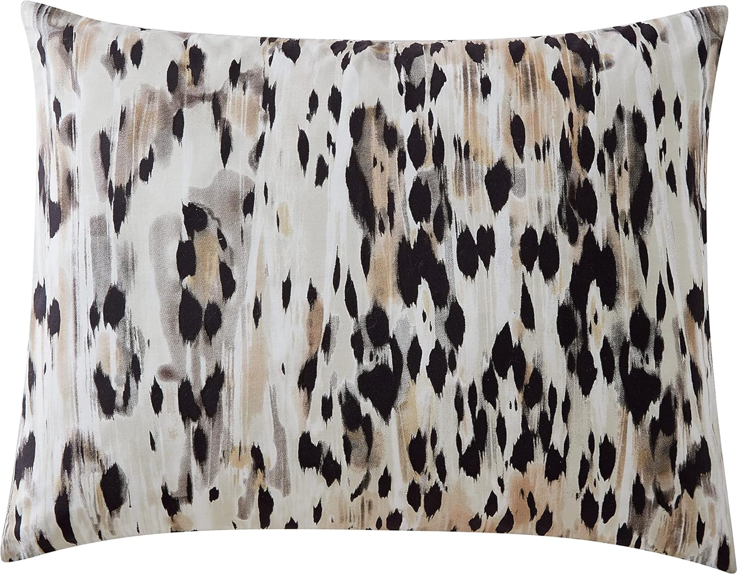 Kenneth Cole New York - King Duvet Cover Set, Cotton Reversible Bedding with Matching Shams, Modern Home D&eacute;cor (Abstract Leopard Brown, King) image number 4