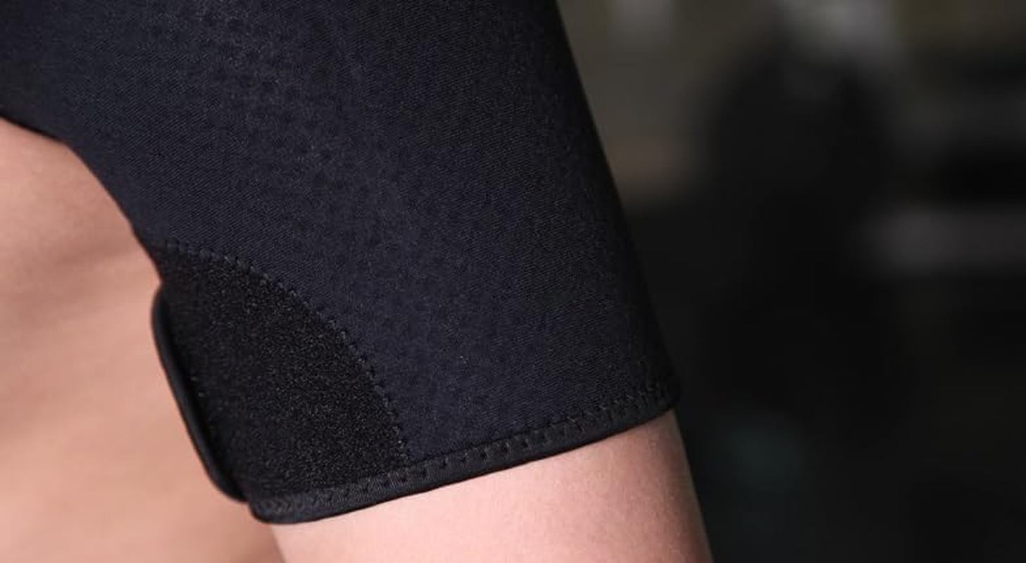 Right Shoulder Brace for Women Men,Adjustable Shoulder Support for Shoulder Pain Relief，Dislocated Joint, Tear,Sprain,Soreness,Bursitis, Tendinitis,Shoulder Support Strap (Black, M) image number 2