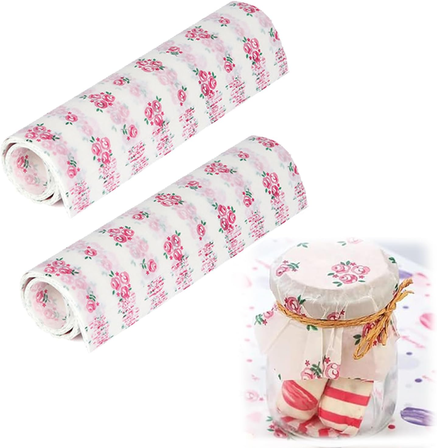 Xinghonyac 100 Pcs Food Grade Wrap Paper, Greaseproof Sandwich Wrap Paper, Baking Wrapping Paper, Food Wrapping Paper, Deli Paper Wax Paper for Sweets, Cakes, Cheese, Chips, Cookies, Sandwiches (C)