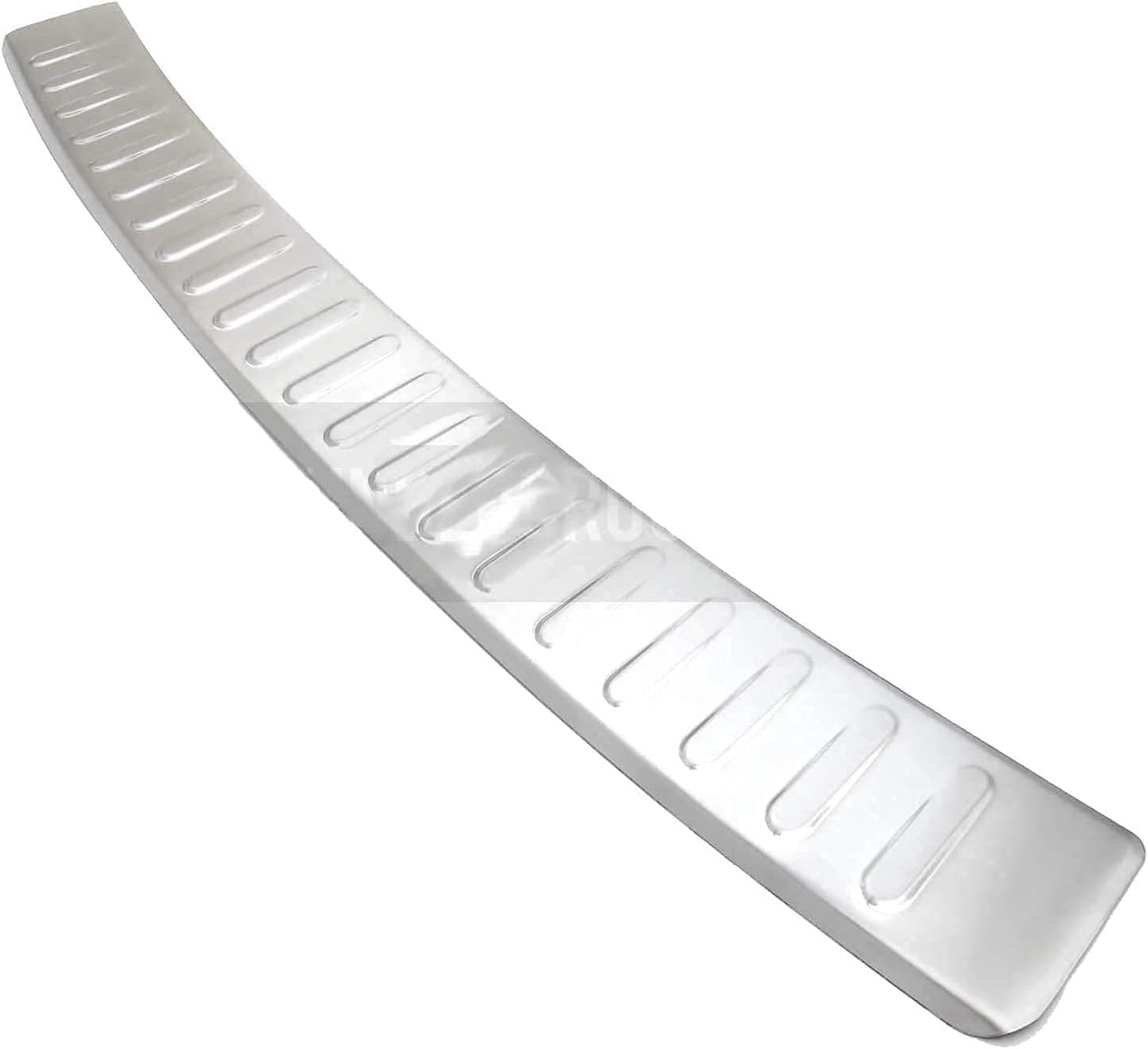 For VW TIGUAN II/ALLSPACE II Stainless Steel CHROME Rear Bumper Protector Sill Scratch Guard Cover (2016+) image number 1