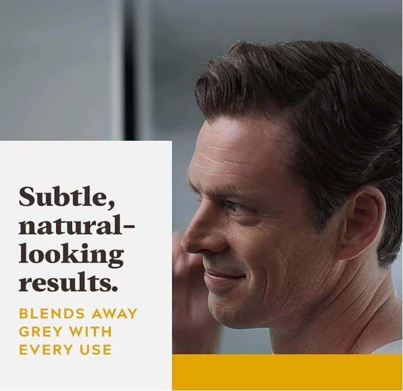 Just for Men Control GX, Grey Reducing 2-In-1 Shampoo & Conditioner for Grey Hair, New Improved Formula - All Shades 4Oz - Pack of 2