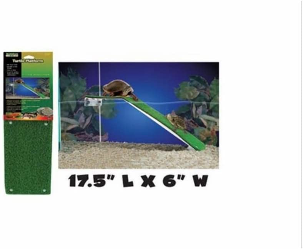 Penn-Plax Reptology Turtle Basking Platform Ramp &ndash; Also Great for Frogs, Newts, Salamanders, and Axolotls &ndash; 17.5&rdquo; X 6&rdquo; image number 2