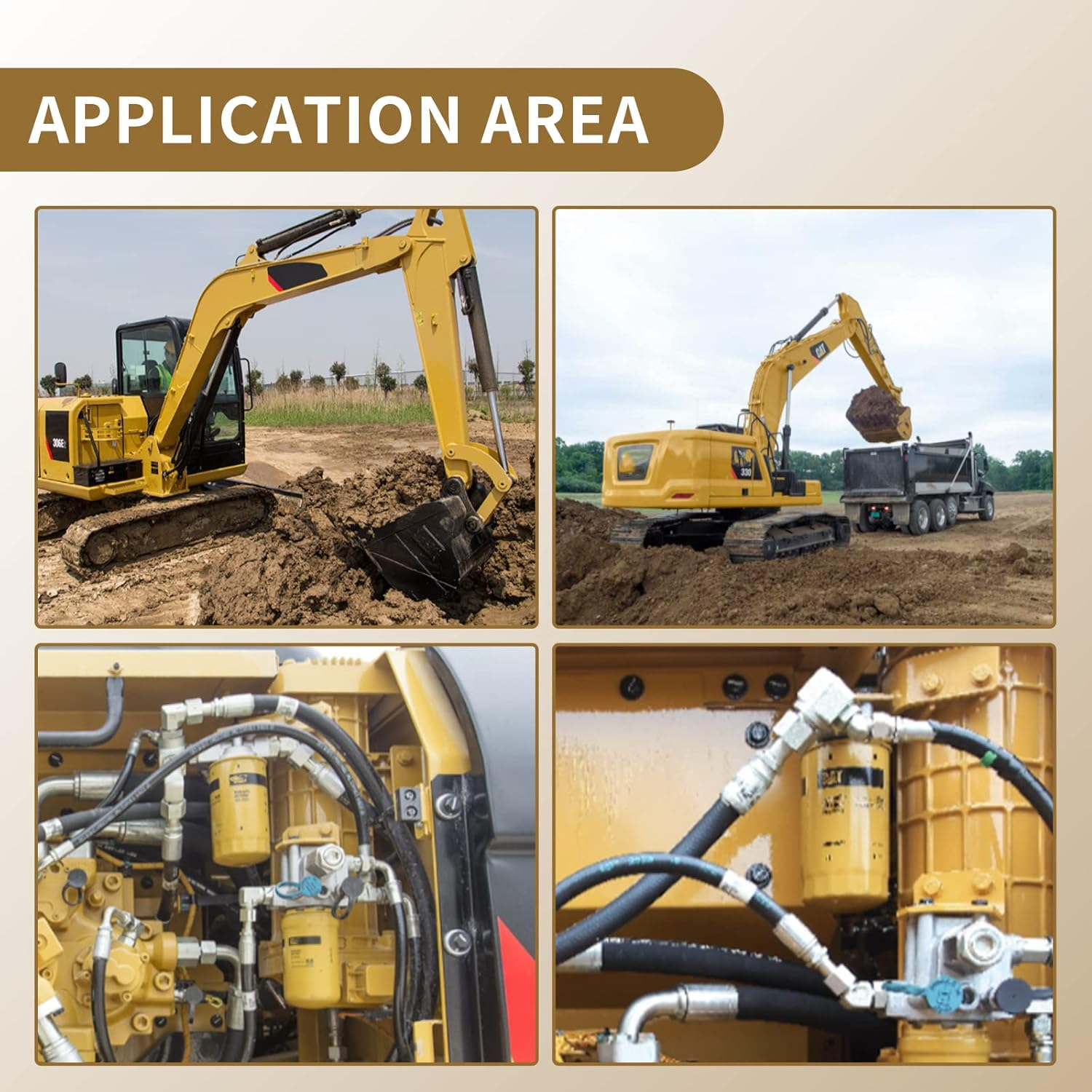 4770/24770 Fuel Filter Base for 1R-0749 1R-0750 CAT Fuel Filter, Diesel Filter Remote Mounting Base image number 3